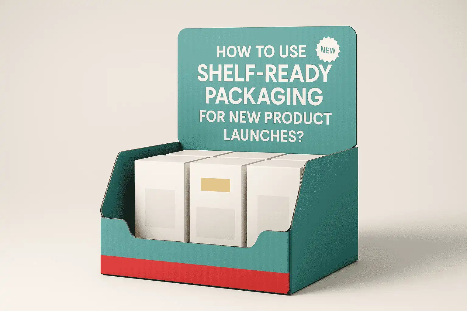 How to Use Shelf-Ready Packaging for New Product Launches?